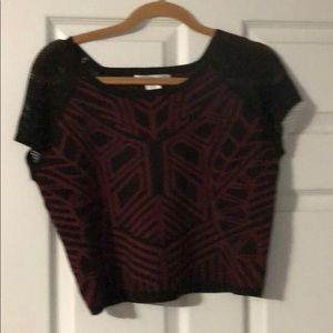 Knit sweater and skirt set